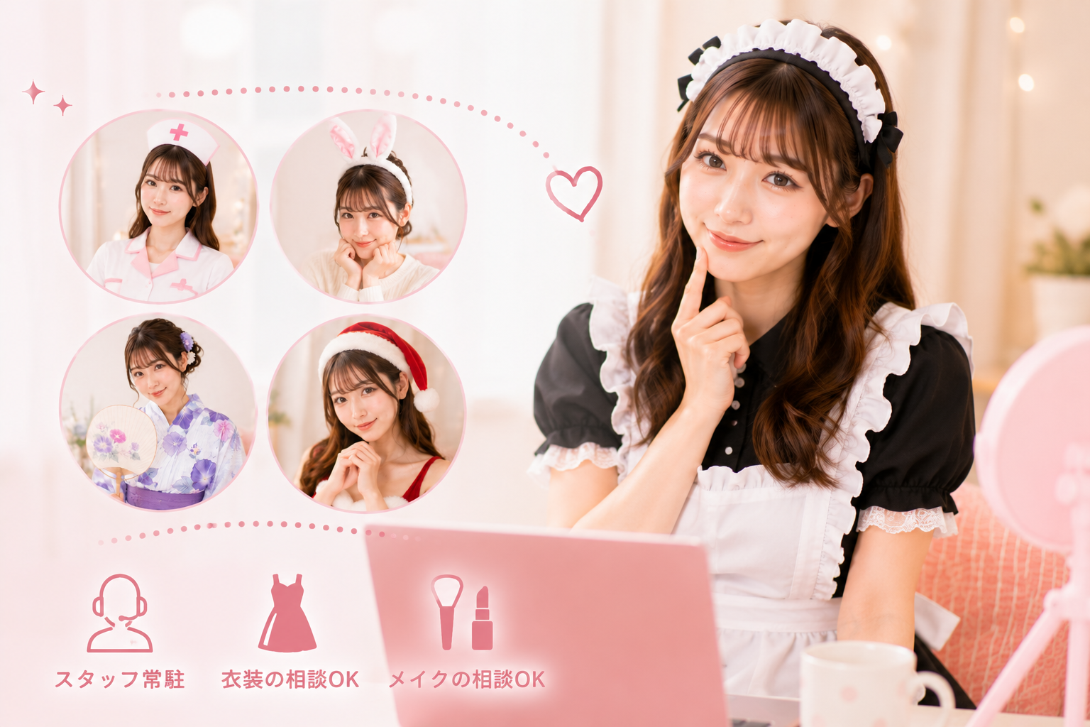 まずは定番コスプレから始めてみるのもおすすめ