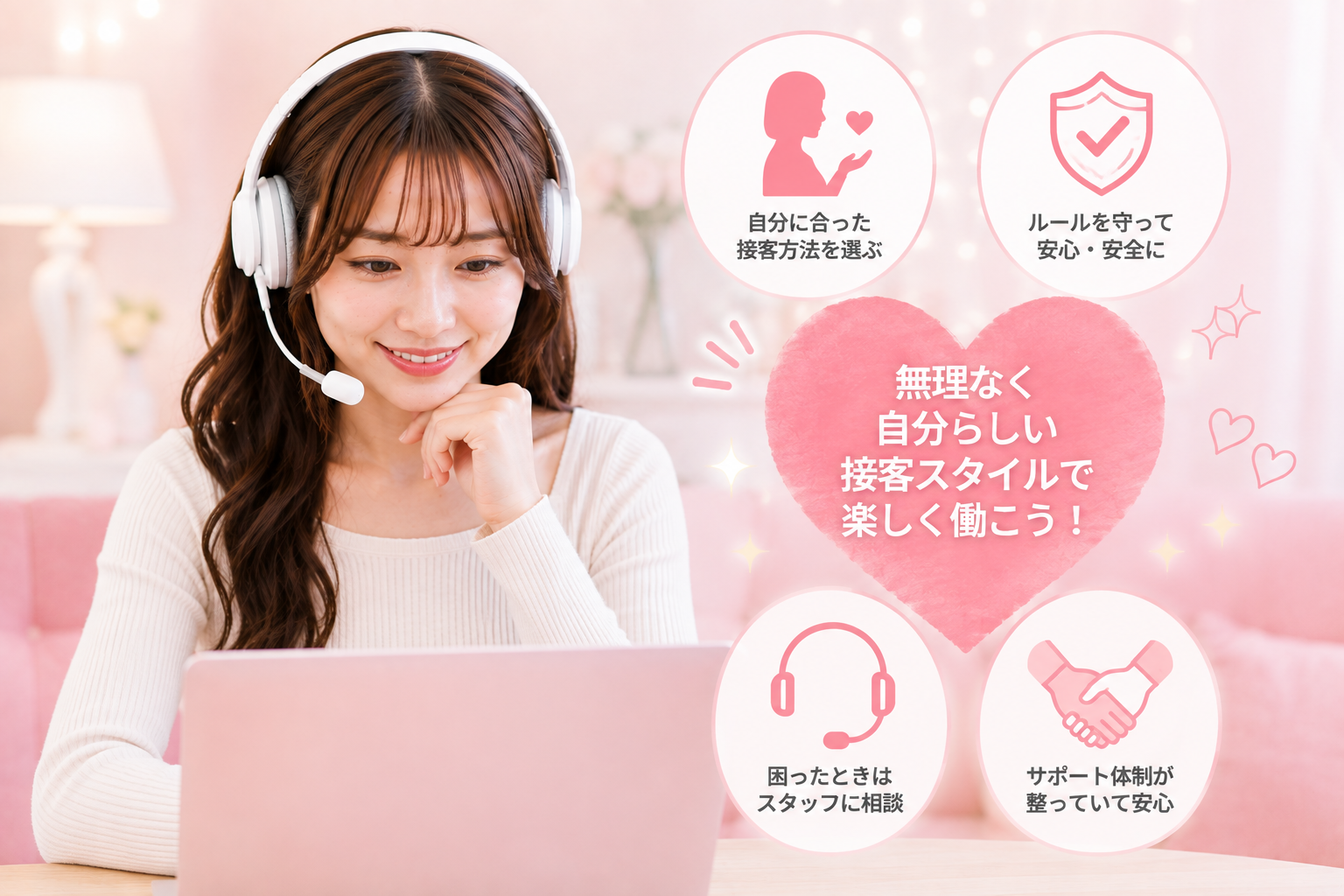 無理なくやりやすい接客方法を取り入れよう!