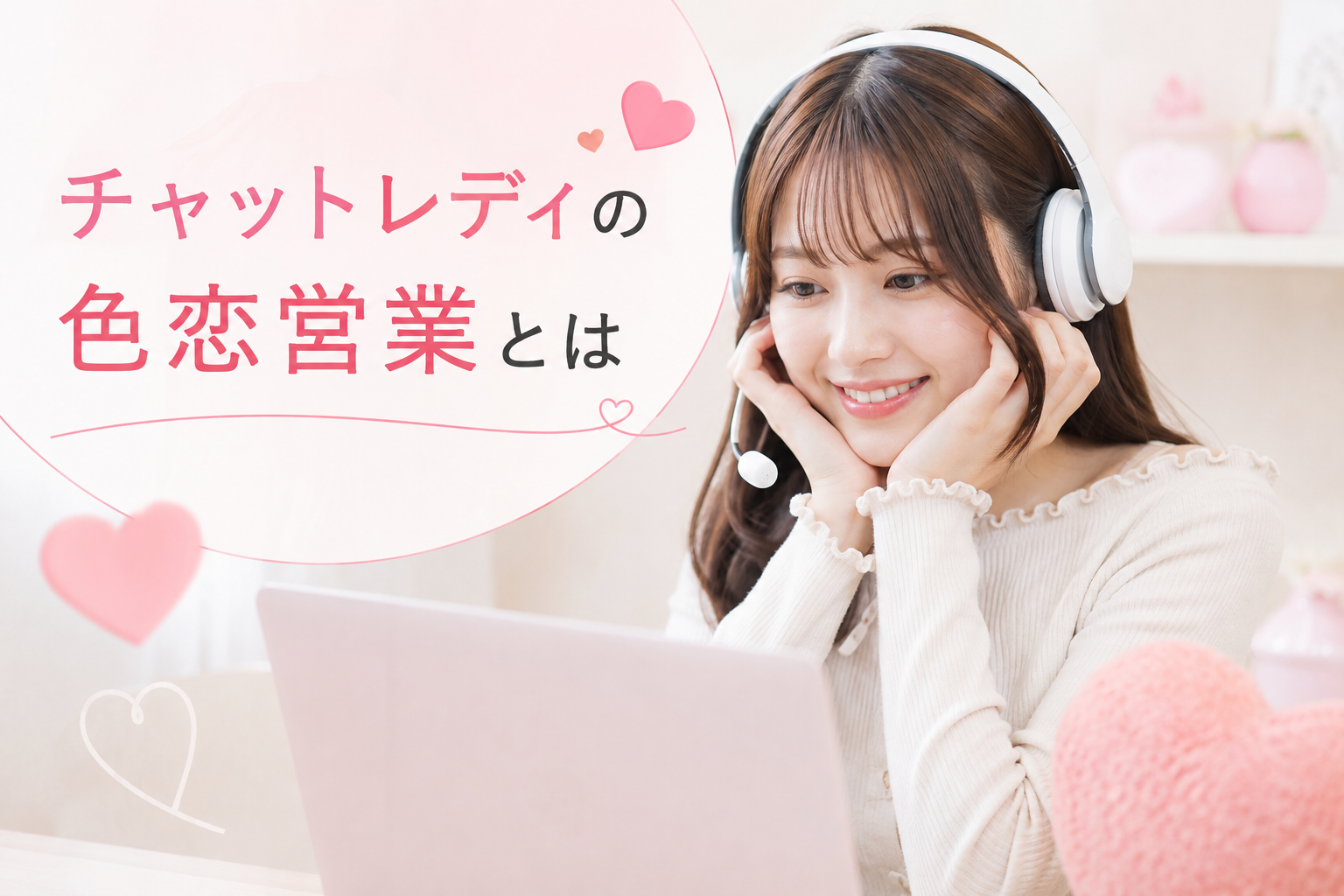 チャットレディの色恋営業