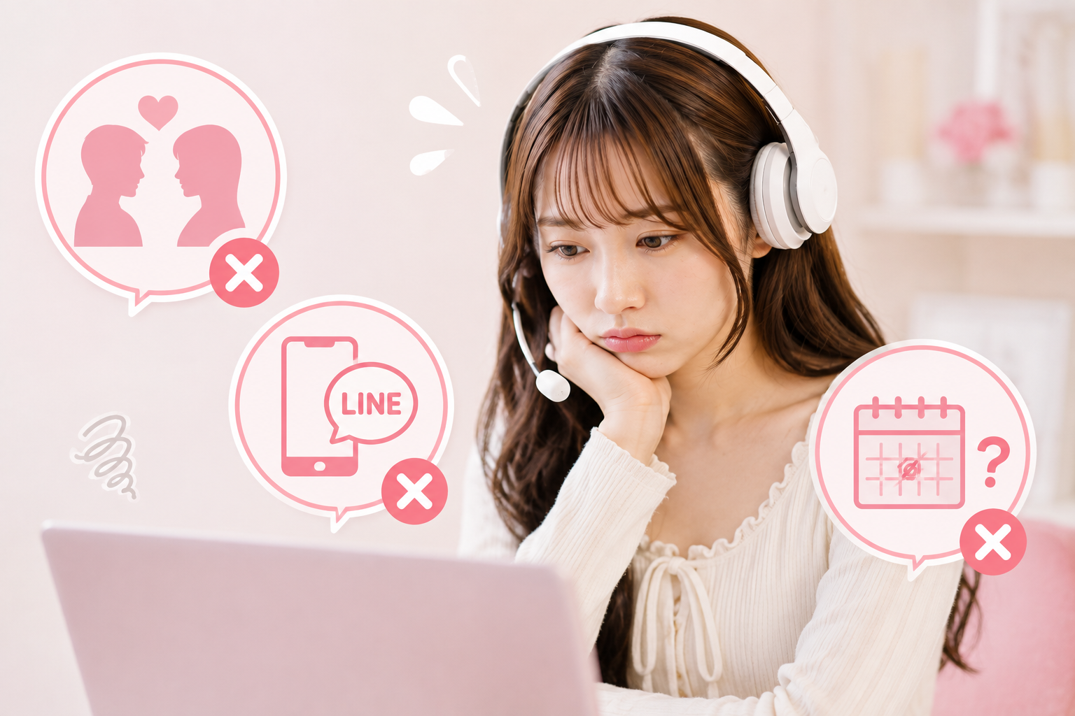 色恋営業をするデメリット